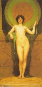 Campaspe — R.b.a John William Godward