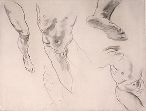 Figure Studies Of A Male Youth — John Singer Sargent, Academic Realism
