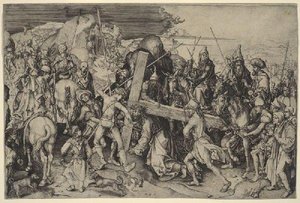 The Carrying Of The Cross — Martin Schongauer