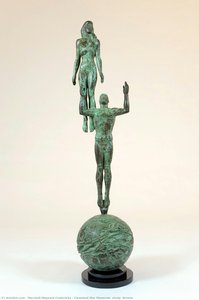 Cleveland War Memorial, Study, Bronze — Marshall Maynard Fredericks