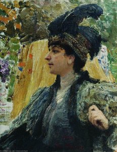 Portrait Of V. V. Verevkina — Ilya Yefimovich Repin