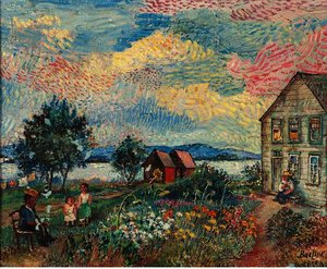 Autumn In Hampton Bays — David Davidovich Burliuk