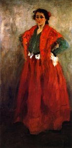 Helene In Spanish Costume — Alexej Von Jawlensky, Early Expressionism