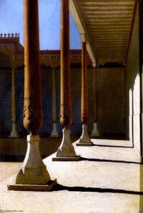 Gallery in the Samarkand Ark (Fortress)