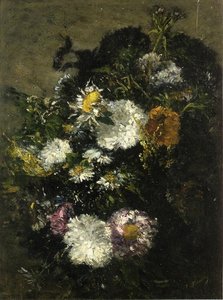 Study Of Daises — Eugène Louis Boudin