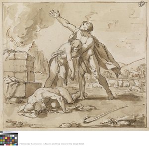 Adam And Eve Mourn The Dead Abel — Vincenzo Camuccini