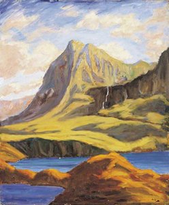 A Mountain Near Lochmore — Winston Spencer Churchill