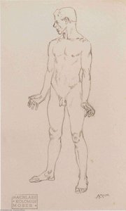 Figure Study Of Tristan — Koloman Moser