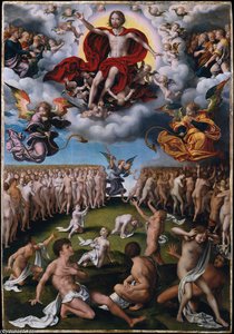 The Last Judgment — Joos Van Cleve