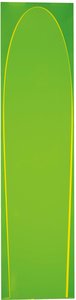 Poured Painting Green Yellow Green