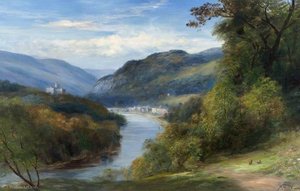 The Tay At Dunkeld — John Macwhirter