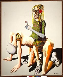 American Gothic — Benny Andrews