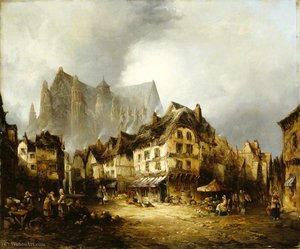 Beauvais Cathedral and Market