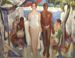Bathers - Noon — John Duncan Fergusson