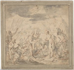Allegory Of The Battle At Selimbar — Hans Von Aachen