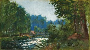 Paisagem (estudo) — Pedro Alexandrino Borges Dos Santos Fernandes, Modernism