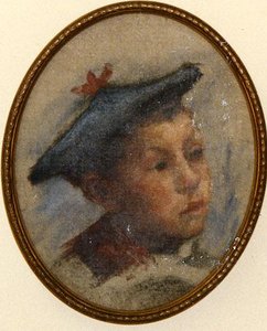 Study Choir Boy, (painting)