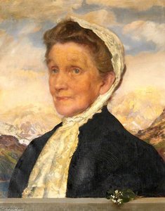 Mrs Macwhirter — Charles Henry Sims
