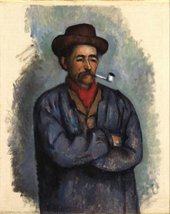 Man Mit Einer Pfeife (l) — Paul Cézanne