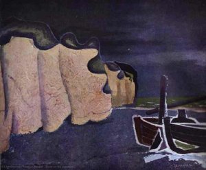 Boats On The Seashore — Georges Braque, Cubist Expressionism