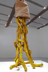 Shoestring Potatoes Spilling From A Bag — Claes Thure Oldenburg