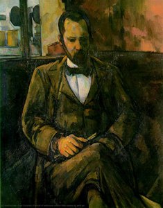 Portrait Of Ambrouse Vollard,1899, Musee Du Petit Pa — Paul Cézanne, Post-impressionism
