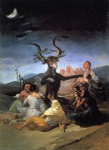 Witches Sabbath — Francisco José De Goya Y Lucientes, Romanticism