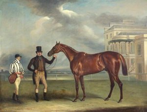 'general Chasse' On The Course At Aintree — Sr John E Ferneley