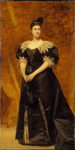 Mrs. William Astor (caroline Webster Schermerhorn) — Carolus-duran (charles-auguste-emile Durand), Academicism