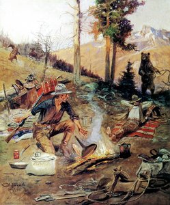 When Ignorance Is Bliss — Charles Marion Russell, American Regionalism