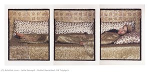 Bullet Revisited #28 Triptych — Lalla Essaydi