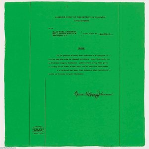 Nicholas Gregory Nazianzen (from The Name Change Project) — Ed Mcgowin