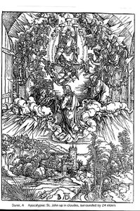 San Juan En Las Nubes — Albrecht Dürer, Renacimiento Del Norte