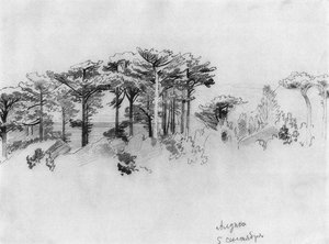 Pine Trees Over The Sea. Alupka — Ivan Ivanovich Shishkin
