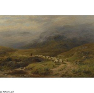 Morning - Near Crianlarich, Perthshire — Louis Bosworth Hurt