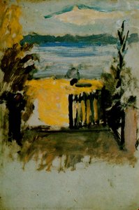 Porte De L'atelier De Signac, À St Tropez Huile Sur Toile Collection Particulière — Henri Matisse, Fauvism