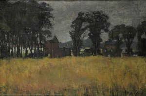 Landscape – Trees And Houses — Jean Fleming
