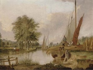 The Old River At Thorpe