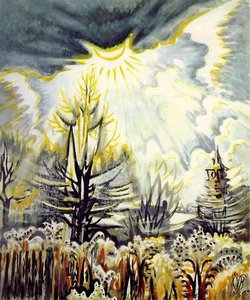 November Sun Emerging — Charles Burchfield