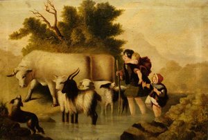 Crossing The Brook — George Paul Chalmers