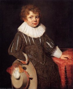 Portrait Of A Boy — Cornelis De Vos, Baroque