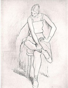 Gesässigte Frau (olga) — Pablo Picasso