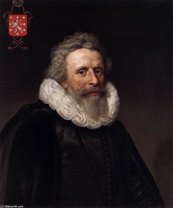 Jacob Van Dalen, Called Vallensis — Michiel Jansz Van Miereveld