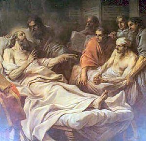 Life of St Augustine The Death of St Augustine (detail)