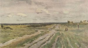 The Vladimir's Road — Isaak Ilyich Levitan