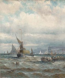 Fresh Breeze Off Margate — William Thornley