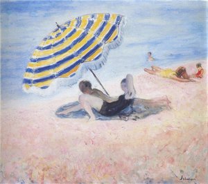 On The Beach — Henri Lebasque
