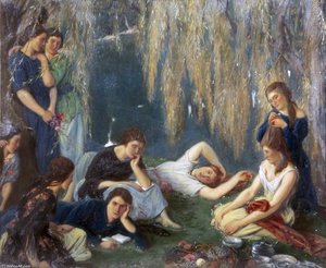The Willow Pond — Charles Haslewood Shannon