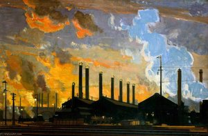 British Industries Steel (london, Midland And Scottish Railway Poster Artwork) — Richard Jack