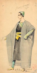 Costume Designs — Sergej Solomko, Art Nouveau
